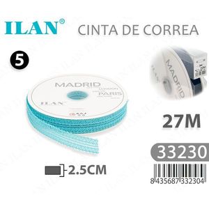 Nastro Intrecciato ILAN 2,5 Cm 27 M Design Madrid Paris - Product Image 3