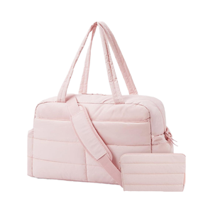 Sac de voyage et de sport matelassé en nylon imperméable 31L, unisexe, avec compartiment pour ordinateur portable, doublure en polyester et dossier ergonomique - Product Image 1