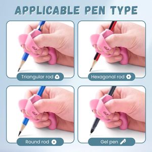 Lápices de Silicona Unisex de la Marca SX para Educación <span class=keywords><strong>Especial</strong></span> y <span class=keywords><strong>Autismo</strong></span>, Juguetes Sensoriales Escolares, Agarres para Lápices para Practicar la Escritura a Mano para Niños - Product Image 3