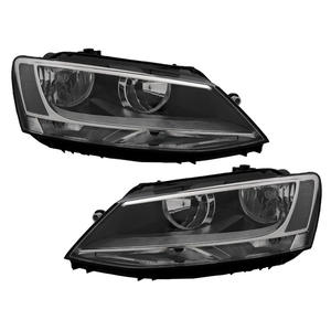 ไฟหน้ารถยนต์ Baiying 2012-2018 สำหรับ Jetta รุ่น 16D941005 & 16D941006 ทำจากพลาสติกสีดำ รุ่น US & ยุโรป อุปกรณ์เสริม - Product Image 1