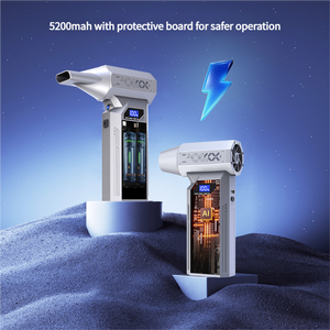 Limpiador de polvo de aire comprimido eléctrico personalizable de 120000RPM para <span class=keywords><strong>Pc</strong></span> 150W ventilador Turbo de alta presión 4 engranajes soplador de aire - Product Image 4