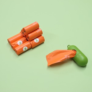 Sac à déjections canines biodégradable durable à étiquette privée avec impression de logo personnalisé, protection de l'environnement - Product Image 3