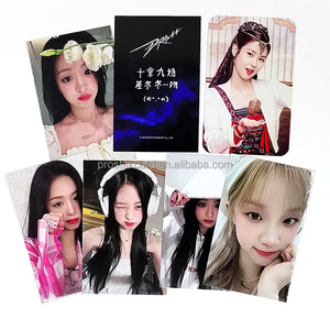 Photocards HD in ảnh thẻ thần tượng người hâm mộ bộ sưu tập quà tặng OPP phổ biến UV in photocards Lomo thẻ Kpop - Product Image 2