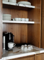 Boîte à pilules et à bijoux moderne en travertin antique, durable et étanche, avec compartiments de rangement, garantie 1 an - Vente chaude