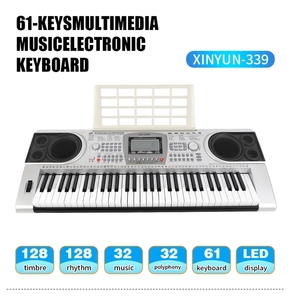 XY-339 61 tasti Lcd affidabile e buon organo digitale tastiera elettronica <span class=keywords><strong>Pianoforte</strong></span> strumenti musicali Professionnel Teclados <span class=keywords><strong>Pianoforte</strong></span> - Product Image 3
