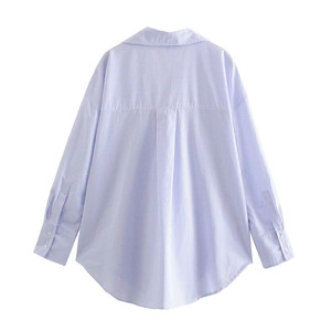 Chemise Ample en Popeline <span class=keywords><strong>MYST</strong></span>&ZA Femme Printemps 2025 Nouvelle Décontractée Simple Polyvalente Multicolore 4387023 - Product Image 6