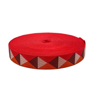 Nhà Sản Xuất Biểu Tượng Tùy Chỉnh Màu Sắc Chất Lượng Cao <span class=keywords><strong>Nylon</strong></span> Jacquard Vải Cho Túi Dây Đeo Vật Nuôi Nguồn Cung Cấp - Product Image 4
