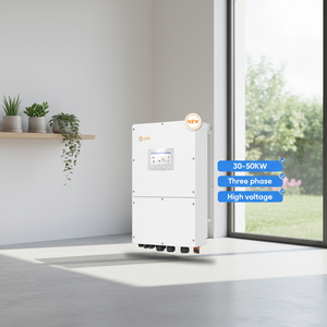 <span class=keywords><strong>Inversor</strong></span> Híbrido de Alto Voltaje <span class=keywords><strong>Solis</strong></span> 380V/400V para Exteriores, Montaje en Pared, 30kW 40kW 50kW, Protección IP66 para Sistemas de Almacenamiento Solar - Product Image 1