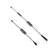 Antenne décorative en métal pour voiture RC, fil de signal pour camion tout-terrain RC 1/10, pièces de simulation et d'amélioration de la carrosserie