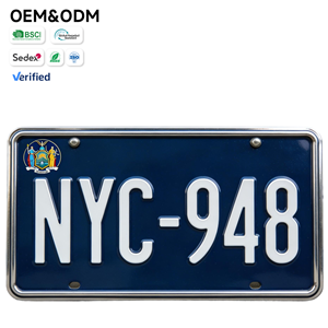 Placa de Matrícula Personalizada con Diseño de Palmera del Caribe, Diseño Artístico Gratuito, Se Acepta OEM - Product Image 2