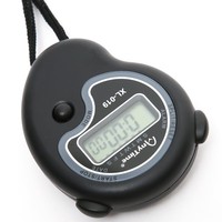 Chronomètre numérique électronique portable en plastique avec écran LCD, chronographe de course, cordon, compte à rebours, alarme, haute précision, pour enfants, OEM