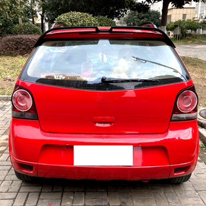 Oddingtoff Rear Wing Spoiler For Volkswagen Polo 9N 2003-2008 Piano <b>Black</b> ABS <b>Trunk</b> Mount - Product Image 3