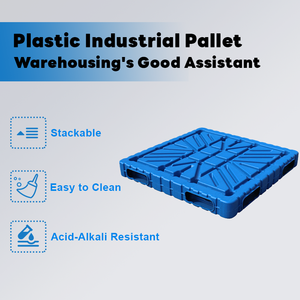 Nhà sản xuất công nghiệp giá bán 1100*1100 Heavy Duty Euro <span class=keywords><strong>HDPE</strong></span> kho tái sử dụng bền nhựa Pallet - Product Image 4