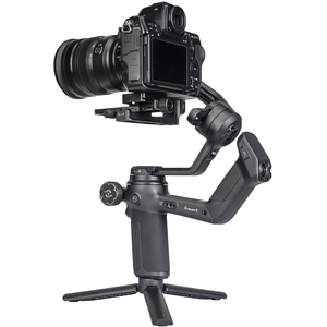 Estabilizador de cardán de 3 ejes <span class=keywords><strong>Feiyu</strong></span> SCORP 3 para cámaras DSLR y sin espejo, carga útil de 3.5 kg, seguimiento por IA, doble mango, batería de 14H, disparo vertical - Product Image 1