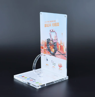 Comptoir en acrylique personnalisé en forme de L bon marché présentoir de montre pour enfants marque pour hommes pour support de montre en plexi présentoir de qualité