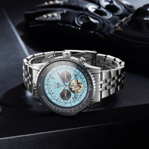 JARAGAR Chine montres en gros chaude mécanique tourbillon heure hommes de luxe - Product Image 5