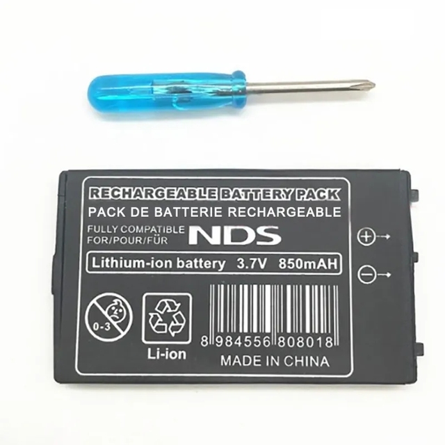 NTR-003 850mAh Rechargeable Lithium Battery Pack for N DS NDS Batteries Replacement