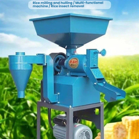 Nouvelle machine à décortiquer le riz entièrement automatique multifonctionnelle, machine à fabriquer le riz brun, décortiqueuse de paddy intégrée nouvelle génération