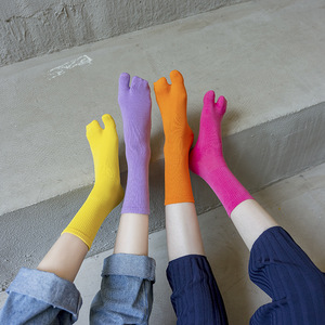 Vente en gros Tongs <span class=keywords><strong>japonaises</strong></span>, <span class=keywords><strong>Chaussettes</strong></span> musulmanes à deux orteils fendues avec un seul doigt - Product Image 3