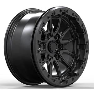 Jantes forgées Beadlock personnalisées pour pick-up tout-terrain 17x9 18x9 20x10 4x4 <span class=keywords><strong>6x6</strong></span> 5x127 6x135 6x139.7 8x170 8x180 Ranger F150 F250 F350 - Product Image 1