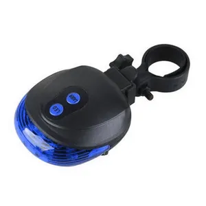 Mountain Bike <b>Bicycle</b> Laser Taillight Waterproof Line Laser Taillight Starry Safety Warning Taillight Lasers 5LED - Product Image 6