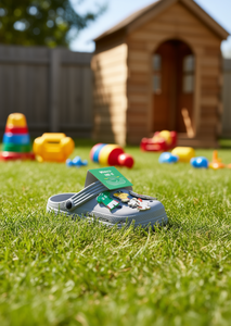 Sandali Zoccoli per Bambini Taglia 18 con Pins Animati, Suola in EVA, Scarpe Estive per Ragazzi - Product Image 2