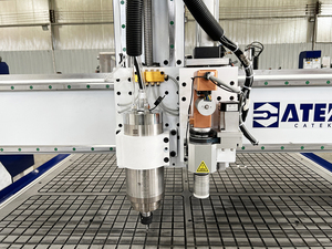 <span class=keywords><strong>CNC</strong></span> dao tiếp tuyến dao <span class=keywords><strong>ATC</strong></span> chế biến gỗ <span class=keywords><strong>Router</strong></span> máy dao thẳng vải máy cắt da Máy cắt - Product Image 3