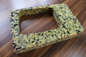 เครื่องตัดโฟมดิจิตอลแบบอิสระ 2 หัว พร้อมใบมีดสั่นสำหรับตัดโฟม EVA - Product Image 1