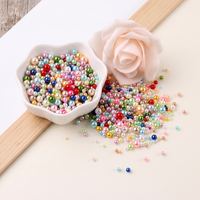 Perles en plastique ABS sans trou Vente en gros Taille mixte pas cher