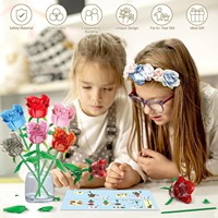Set tanaman Tulip dekorasi bunga warna-warni, Set kerajinan seni DIY hadiah hari ibu untuk ibu dan anak-anak