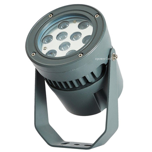 Hình tròn cảnh quan ngoài trời đèn pha không thấm nước đèn sân khấu mát trắng 3*2w 220v 12 <span class=keywords><strong>volt</strong></span> dẫn đèn lũ - Product Image 2