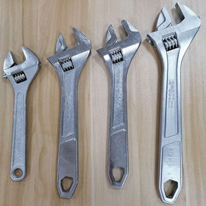 조절식 렌치 대형 오프닝 미니 핸들 사이즈 미터법 크롬 바나듐 합금강 6/8/10/12/15/18/24 인치 - Product Image 1