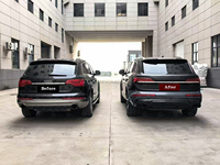 Kits Carrosserie Q7 pour Audi Q7 SQ7 Lifting 2007+ 2023 RSQ7 Pare-chocs Avant Calandre Ailes Capot Moteur Feux Arrière Phares Q7