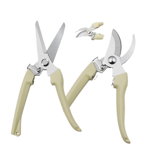 อุปกรณ์บอน<span class=keywords><strong>ไซ</strong></span>กรรไกรสแตนเลสด้ามพลาสติกสำหรับตัดแต่งกิ่งไม้ผลดอกไม้ & สวน - Product Image 1