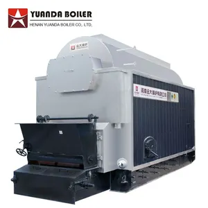 Yuanda Factory 70 100 150 200 250 300 400 500 600 Bhp Hp Coal Biomass Pellet Wood Chips Firewood Fired Industrial Steam Boiler