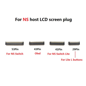 Connecteurs plats flexibles (FFC FPC) originaux 0,25 mm 29P 31P 41P 43P 53P pour boutons NS Switch Lite et connecteur tactile OLED Switch Lite - Product Image 2