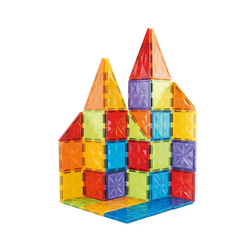 Hoge Kwaliteit Kinderen Educatief 3d Grappige Magnetische Bakstenen Speelgoed Magnetische Tegels Bouwstenen Bouwstenen Speelgoed