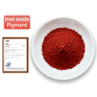 CAS 1309-37-1 Pigment d'oxyde de fer à haute teneur en Fe2O3 Rouge 130 pour la coloration du ciment, du béton, des pavés, du terrazzo