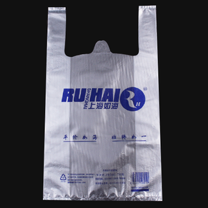 Bolsas de Plástico Personalizadas por el Fabricante Tipo Camiseta para Llevar con Agradecimiento - Product Image 6