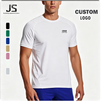 Nouvelle Arrivée 2026 – T-shirt Sportif Blanc Imprimé pour Homme, Logo Personnalisé, Haut Décontracté à Manches Courtes en Coton 100% Respirant et Séchage Rapide