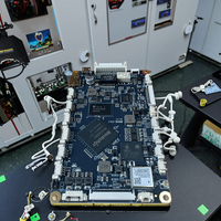 Placa Base Inteligente Rockchip RK 3568 PCBA Android 11 de Cuatro Núcleos a 2.0 GHz para Reconocimiento Facial