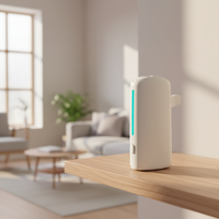 Diffuseur d'arômes de sortie d'air de voiture électrique rechargeable polyvalent pour 30ml, batterie au lithium