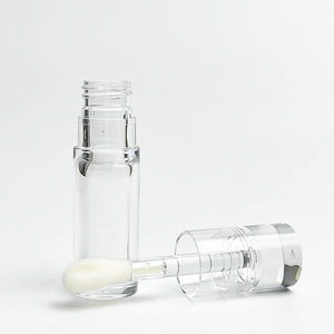 Lip Gloss Ống 5.5Ml Rỗng Son Môi Lỏng Bao Bì Vòng Pha Lê Rõ Ràng Jumbo Miếng Bọt Biển Cây Đũa Phép Son Bóng Ống Container Với Bàn Chải - Product Image 4