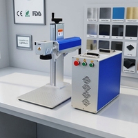Machine de marquage laser à fibre CNC de précision sur table ActionLasers 20W 30W 50W 60W avec connectivité USB
