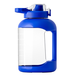 Botella de agua de plástico con boca pequeña para hombre, jarra grande extraíble para deporte - Product Image 1