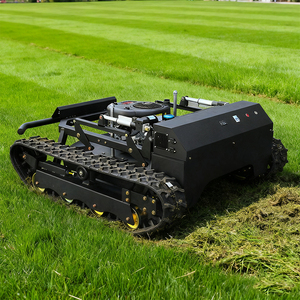 <span class=keywords><strong>Tondeuse</strong></span> à gazon robotisée miniature intelligente à télécommande, prix bas, vente chaude, petite <span class=keywords><strong>tondeuse</strong></span> à gazon à chenilles, désherbeuse agricole à essence, coupe-herbe - Product Image 4