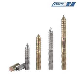 Tornillos de Fijación de Punta Cónica de Acero Inoxidable GR5, Cabeza Hexagonal, Zincados, Rosca Fina Métrica M3/M4, Fijaciones para Maquinaria - Product Image 3