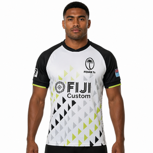 T-shirts à manches courtes pour hommes, essentiels pour les fans de rugby, avec logo personnalisé de l'équipe nationale de rugby 2026, logo de marque gratuit - Product Image 3