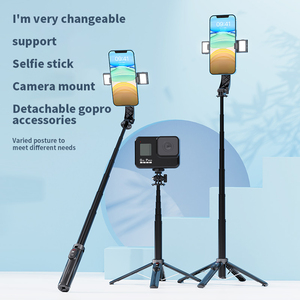 UNIEAN P07 Mini Aluminium 360 Rotation <strong>Tripod</strong> 1M Portable <strong>Foldable</strong> Selfie Stick Smart Flexible - Product Image 3