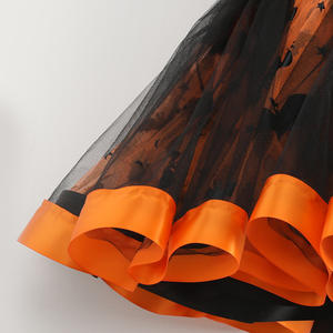 Conjunto <span class=keywords><strong>de</strong></span> falda tutú <span class=keywords><strong>de</strong></span> Halloween para niñas con sombrero <span class=keywords><strong>de</strong></span> <span class=keywords><strong>bruja</strong></span> disfraz <span class=keywords><strong>de</strong></span> escoba mágica <span class=keywords><strong>de</strong></span> murciélago naranja para fiesta vestido <span class=keywords><strong>de</strong></span> carnaval con accesorios - Product Image 6
